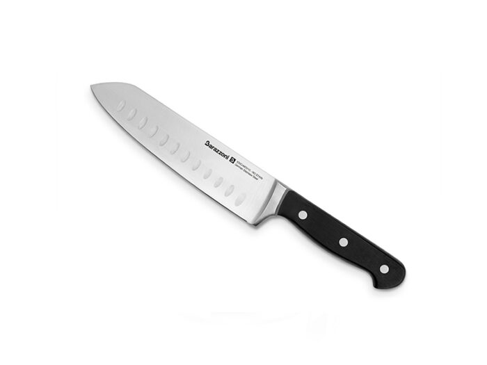 Barazzoni_coltello acciaio_santoku 17,5